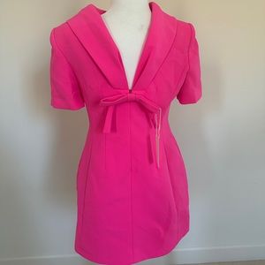 NWT Sierra Darien Jackie O Bright Pink Dress